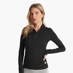 Women's Black Long Sleeve Top